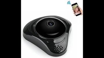 Panoramic Wireless IP Camera - Home Security 3D VR Fisheye 360 Degree Infrared Wifi HD