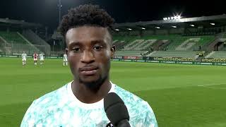 Mohammed Kudus post match interview after what could be his last game for Ajax