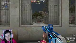 MAPA NOVO CEMITÉRIO COM AUG NOVA SILENCIADA ft. Meninas Super Poderosas