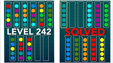 Ball Sort Puzzle Level 242 - Complete
