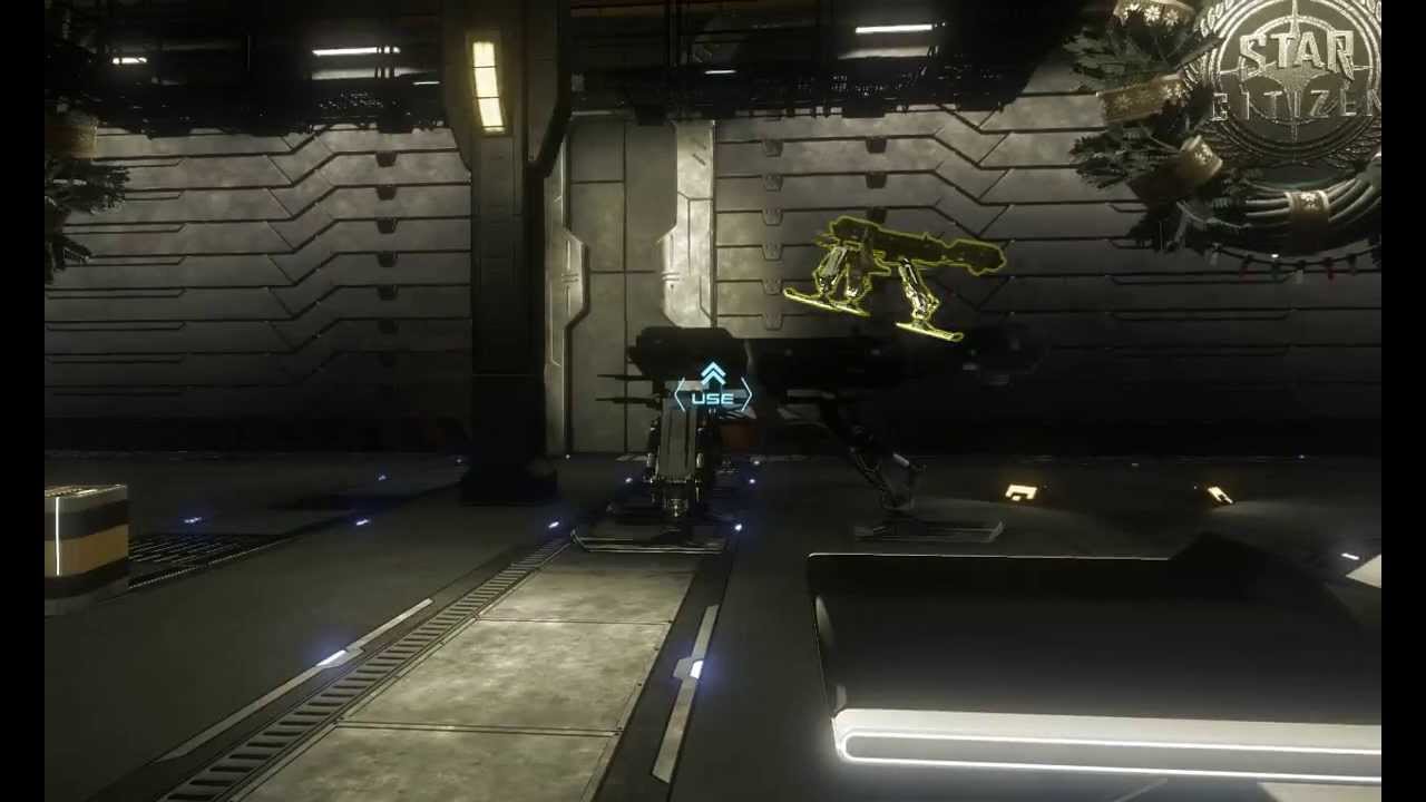 Star Citizen Hangar Module Bug - YouTube