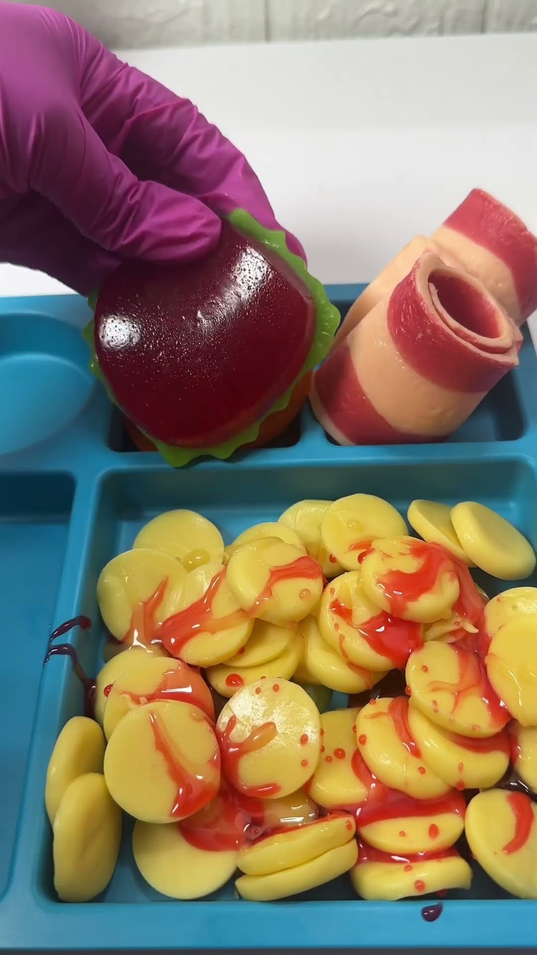Packing School Lunch With CANDY Food??Satisfying Video ASMR? #asmr #shorts  #shortsfeed