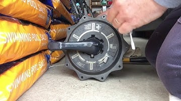 How to service/clean Multi Port valve, sand filter repair. Pull apart fix grease lube valve head