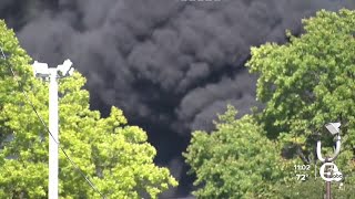 Residents able to return to homes after large chemical fire in Akron prompted evacuation