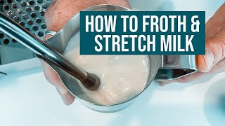 Learn how to Steam, Texture, Stretch and Froth Milk to Perfection.