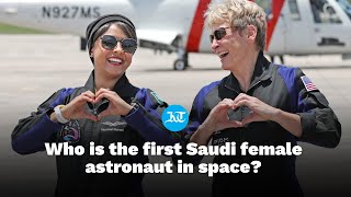 Who is Rayyanah Barnawi, the first Saudi female astronaut in space?