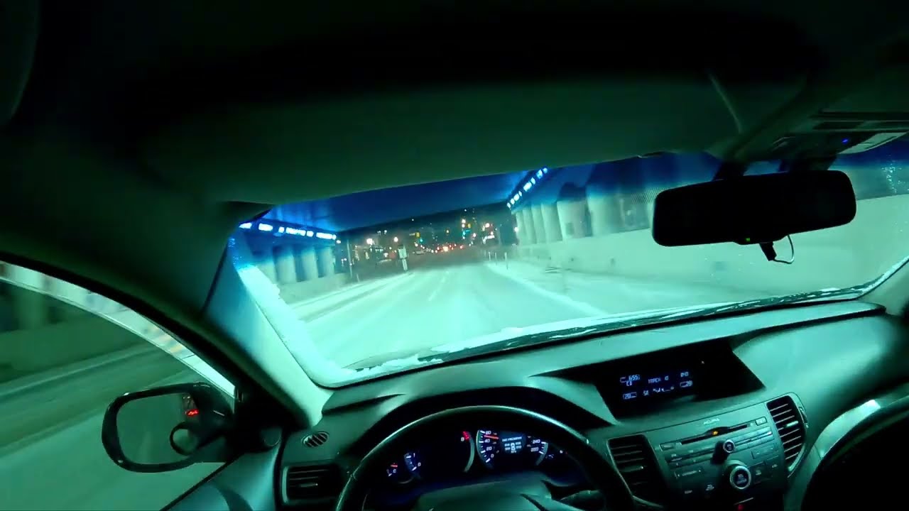 Trying to get out of downtown - Acura TSX (CU2) POV