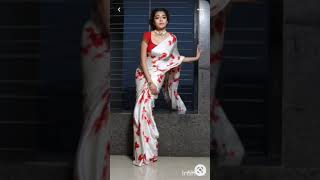 White Y Satin Saree Love To Wear This