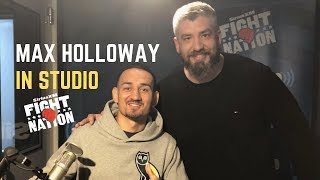 Max Holloway In Studio: 'Grimier' Dustin Poirier, Conor-Khabib Beef & More | SiriusXM  | Luke Thomas