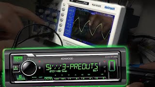 Когда наступает клип на магнитоле KENWOOD KMM BT356