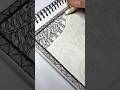 Part 2 -Madhubani art style border 🦋#art #viral #mandalaart #madhubani #artist #shorts #trending