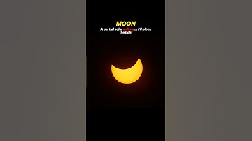 Gedeeltelijke zonsverduistering komt eraan ☠️ #Ruimte
