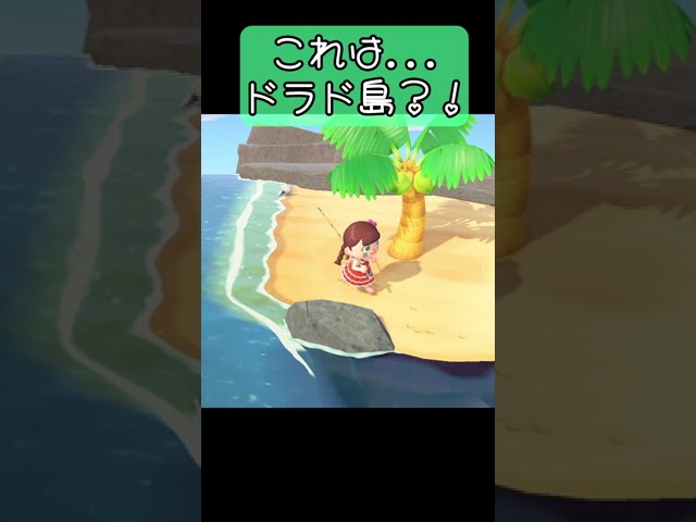 【あつ森】これは...ドラド島？！#shorts