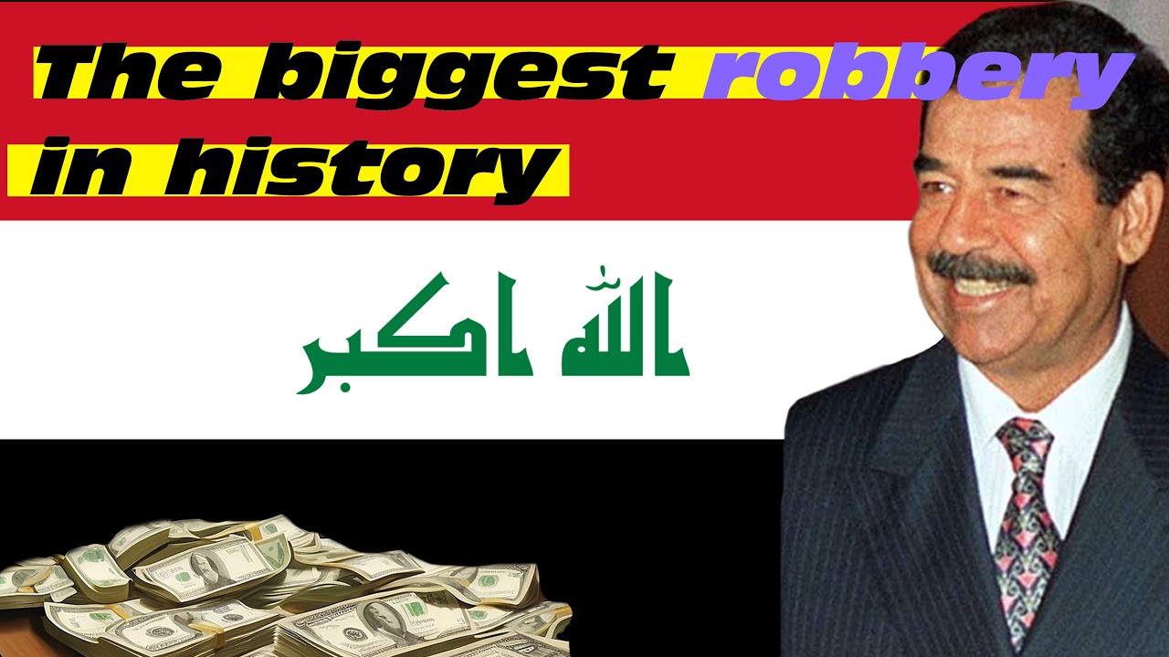 The biggest robbery in history 🤯( in iraq )
