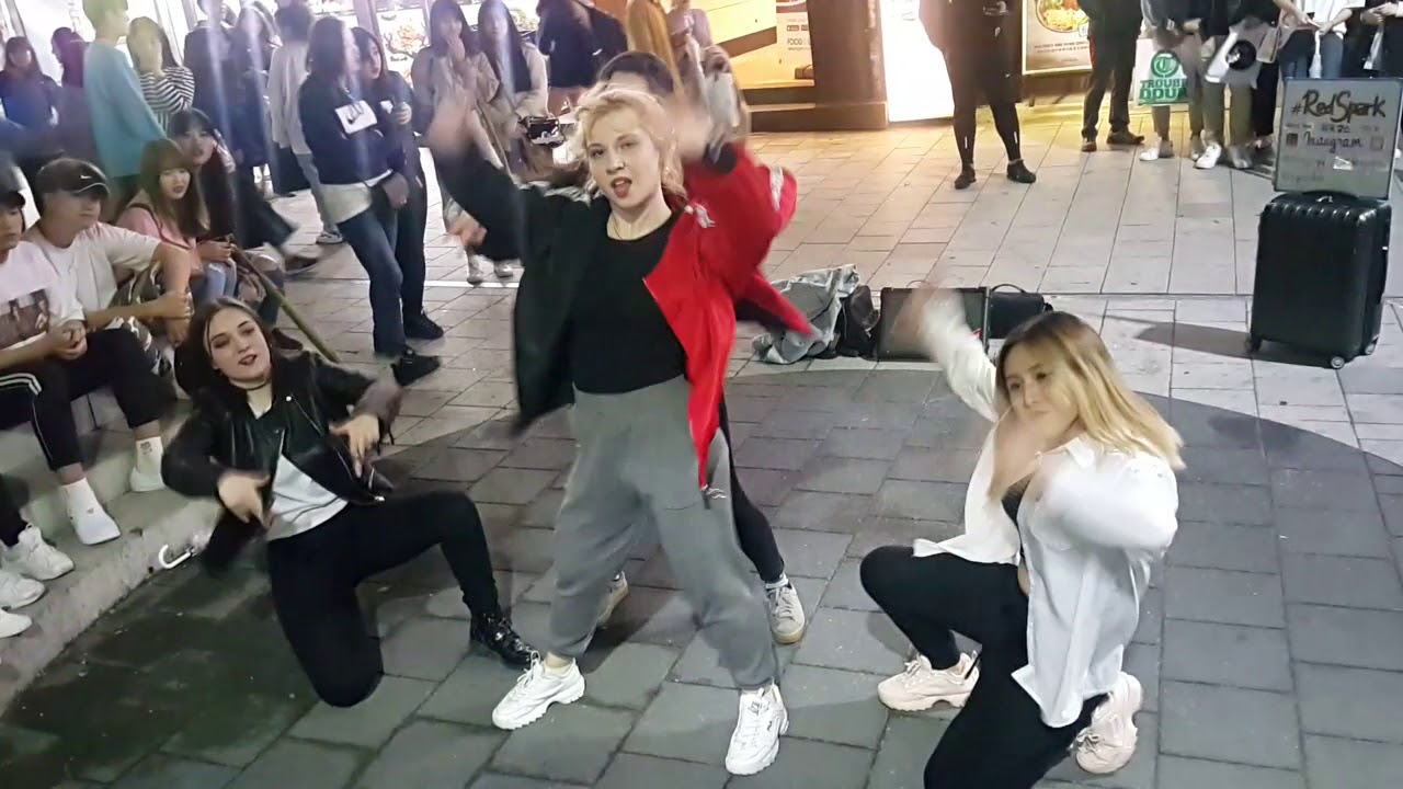 [REDSPARK]CL☆HELLO BITCHES☆ COVER 홍대버스킹 20180503목 [HONGDAE STREET DANCE KPOP IN PUBLIC]
