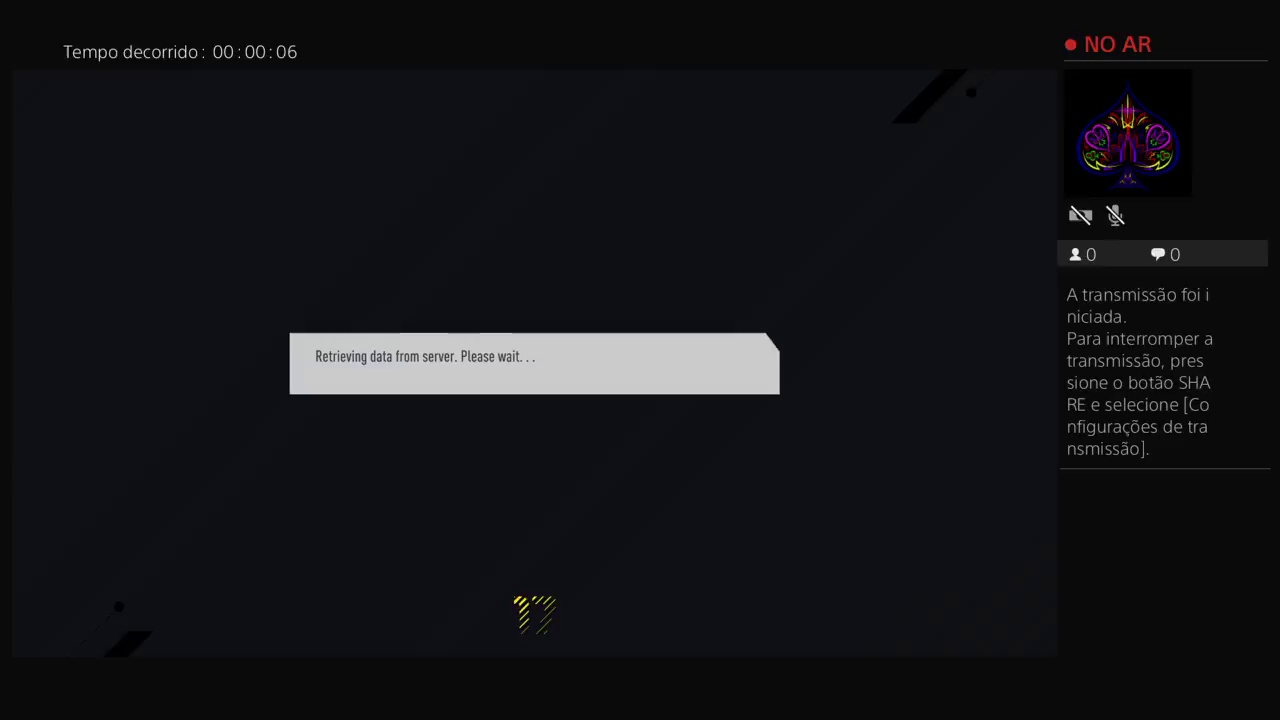 Transmissão ao vivo do PS4 de LUIZ_GAVIAO