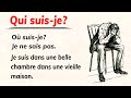 Start to understand french with a simple story a1a2