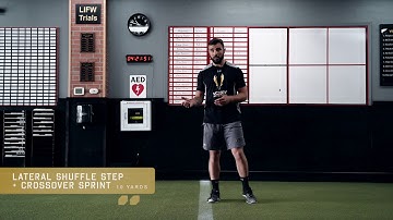 Lateral Shuffle Step + Crossover Sprint