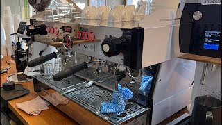 Making Coffee & Working in an Espresso Bar