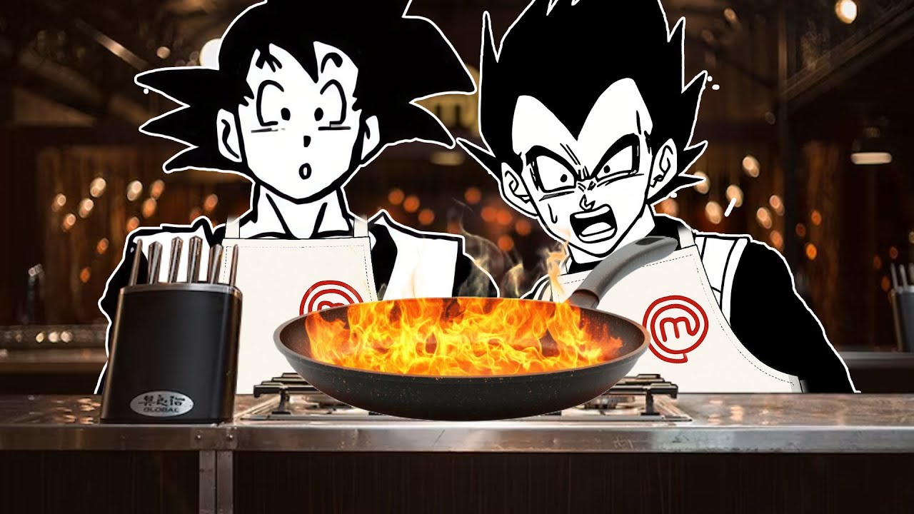 Goku And Vegeta Enter MasterChef - Funny Stories Compilation