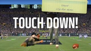 QR Codes on live Green Screen Video