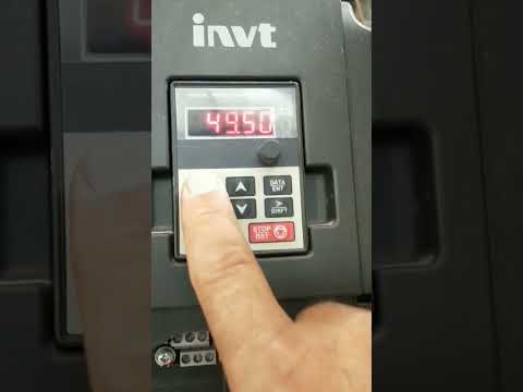 فيديو 5 بواسطه مقامه متغيره للتحكم فى انفرتر 