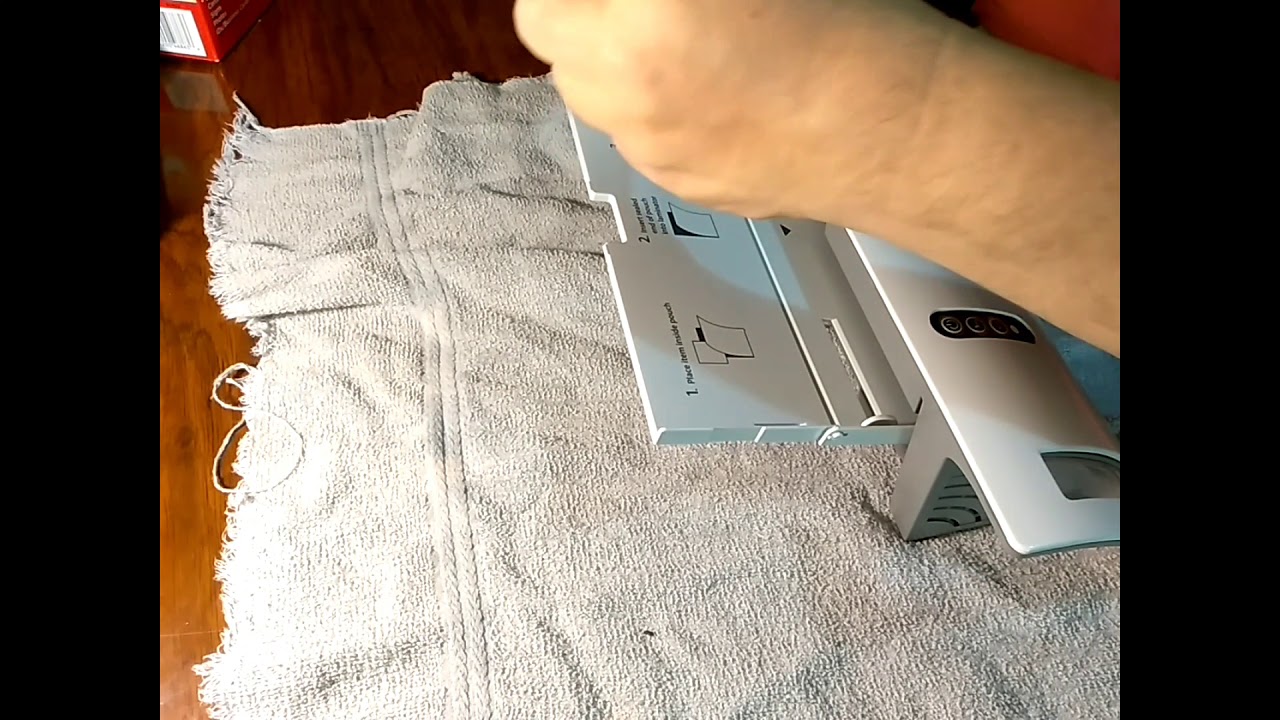 Scotch thermal laminating machine (unboxing) YouTube
