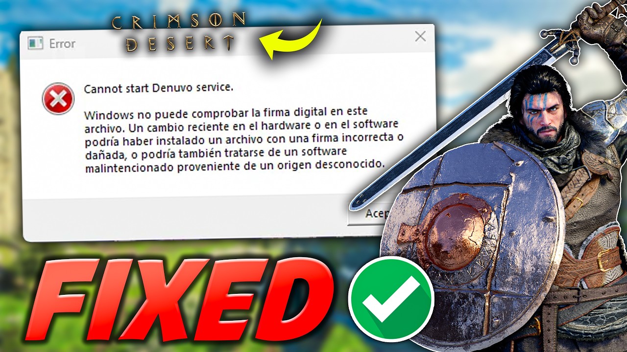Fix Crimson Desert 