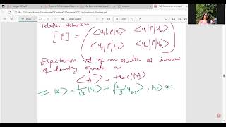 Density Operator, Projection Operator