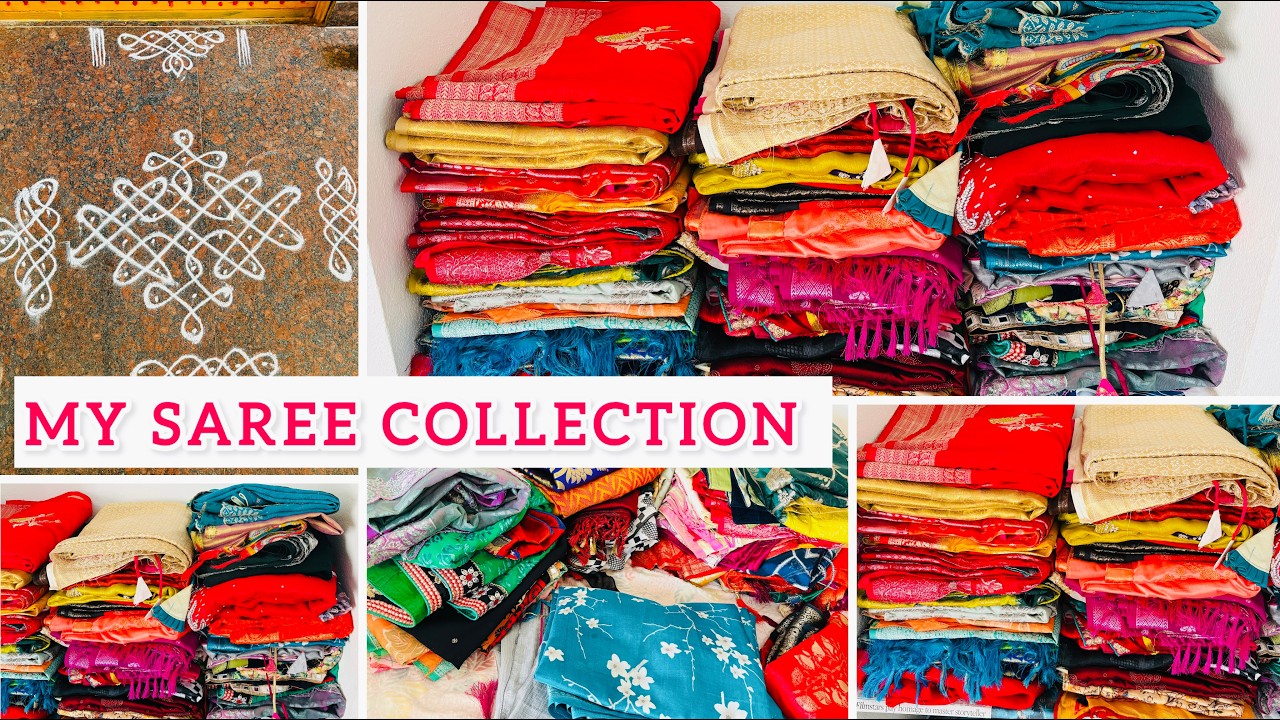 My Saree Collection|ఆడవాళ్ళకు ఎన్ని చీరలు ఉన్న ఇంకా కావాలనిపిస్తూనే ఉంటుంది|AM to PM Vloga