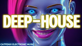 Neon Dream 🌌 Deep House & Dark Ethereal Techno | Android Girl