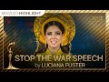Stop the War Speech by Luciana Fuster - Winner
