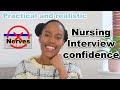 How to be confident in interviews newly qualified student nurse