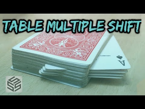 Tabled Multiple shift - Card Control [TUTORIAL]