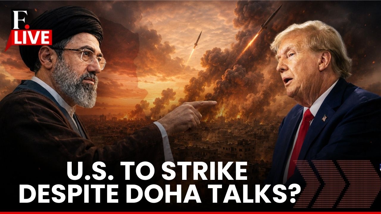 US Iran Talks LIVE: Iran Draws Red Lines as Trump Weighs Military Action Amid Doha Talks thumbnail