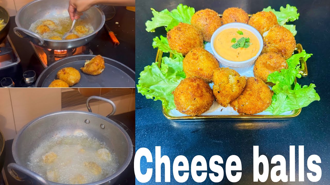 Potato Cheese Balls // Crispy Potato Cheese Balls // Easiest Cheese Balls Recipe