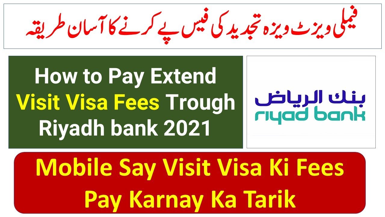 visit visa ksa fee