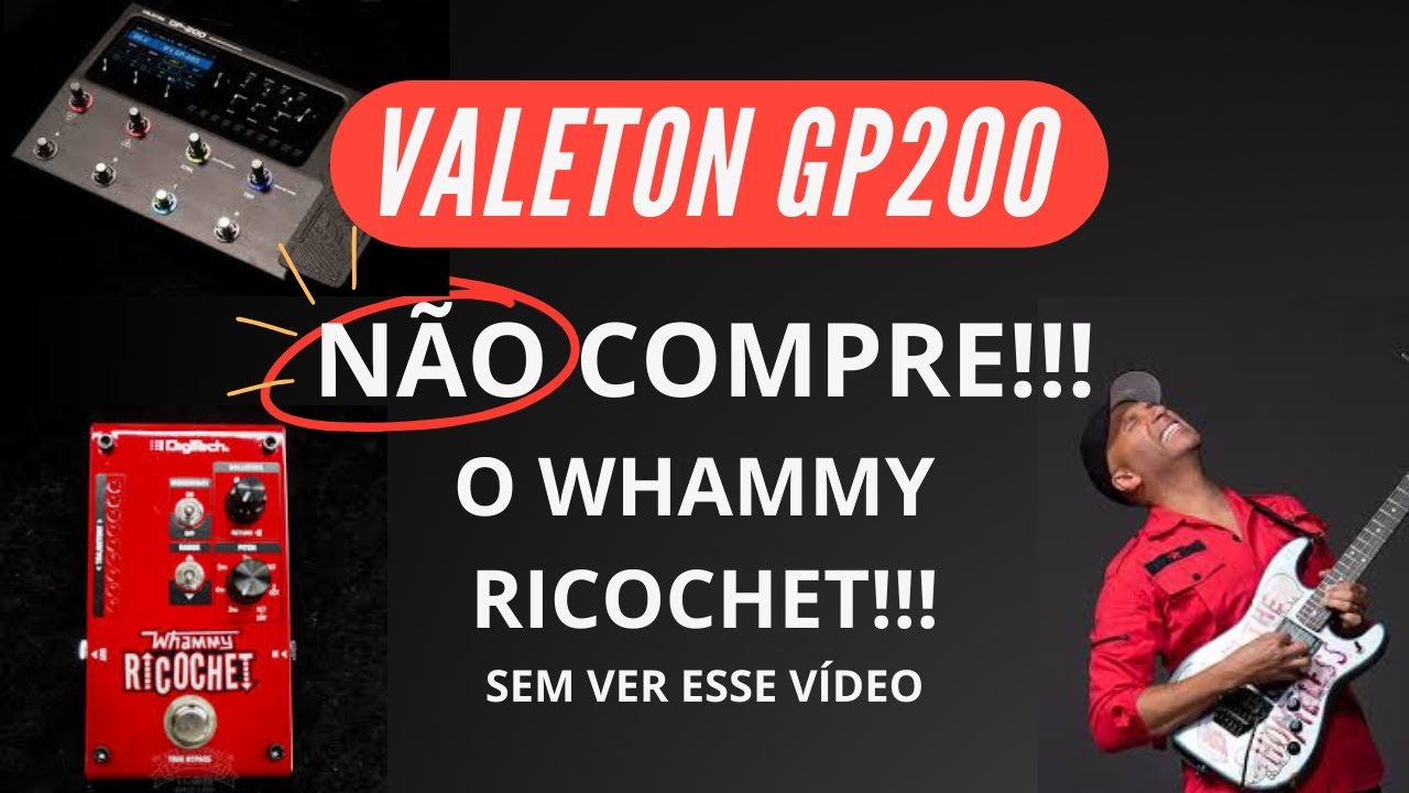 VALETON GP 200 - COMO CONFIGURAR O WHAMMY RICOCHET - YouTube