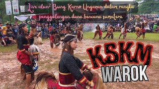 WAROK KSKM perform di Alun alun bung Karno Ungaran timur Krido Satrio Kembar Manunggal 