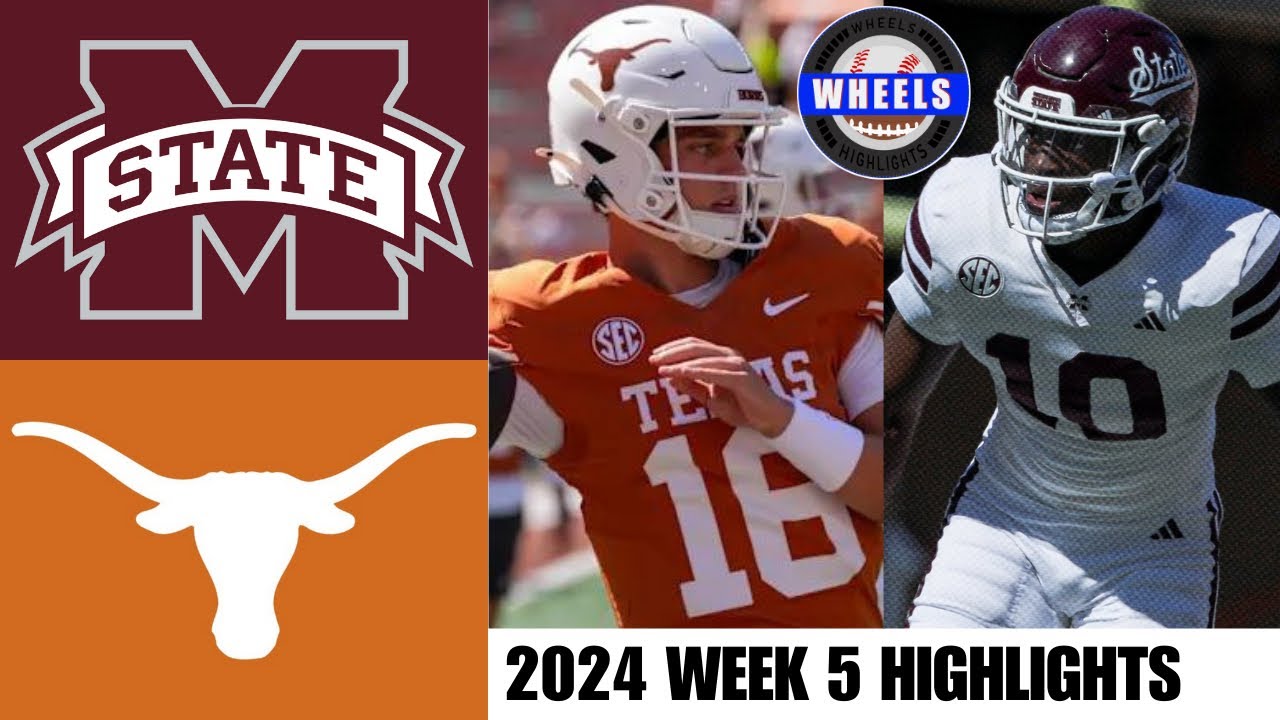 #1 Texas vs Mississippi State | Full Game Highlights | 2024 College ...