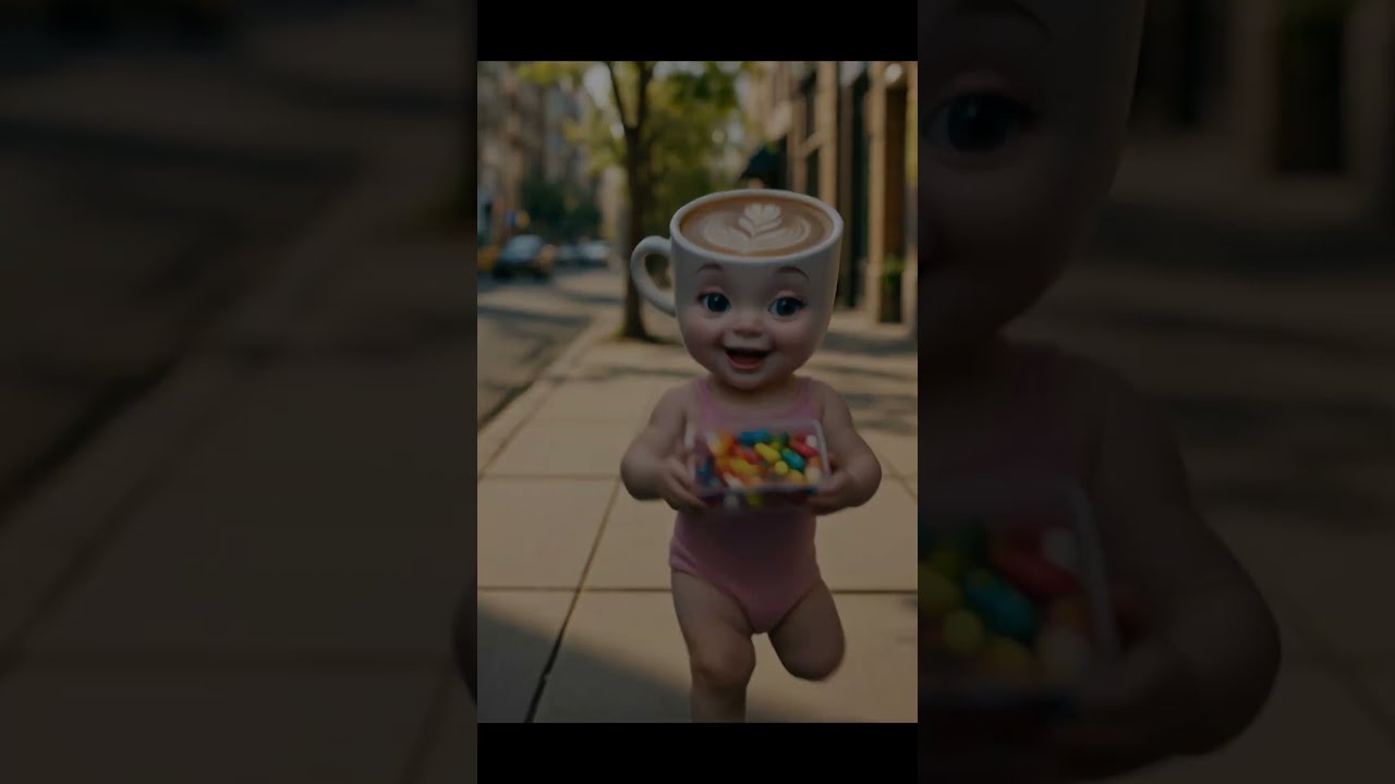 Mom Ill Little Cap Turns Labubu Into Med Money Animation Brainrot Funny
