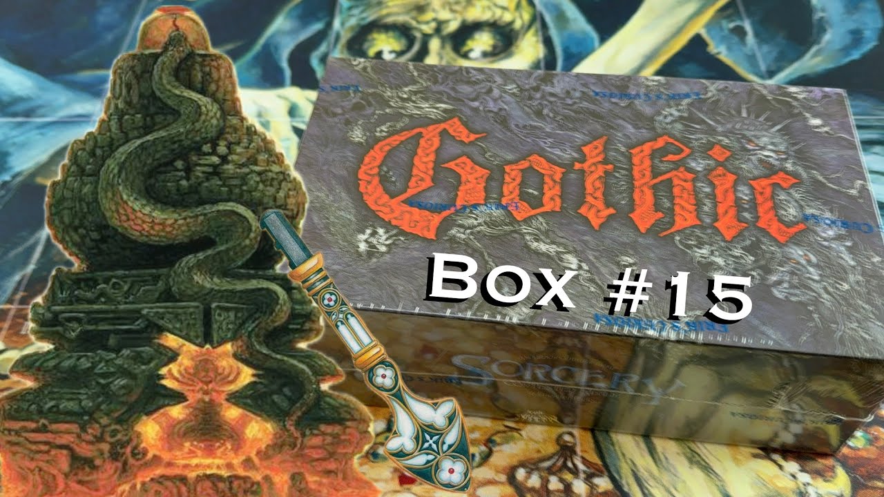 Распаковка бустера Sorcery GOTHIC №15