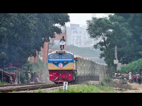 Old Subarna Express Train with PT INKA Coaches || Bangladesh Railway