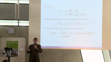 Robust Inference for Regression with Clustered Data:  Keynote by Colin Cameron (SMYE 2014)