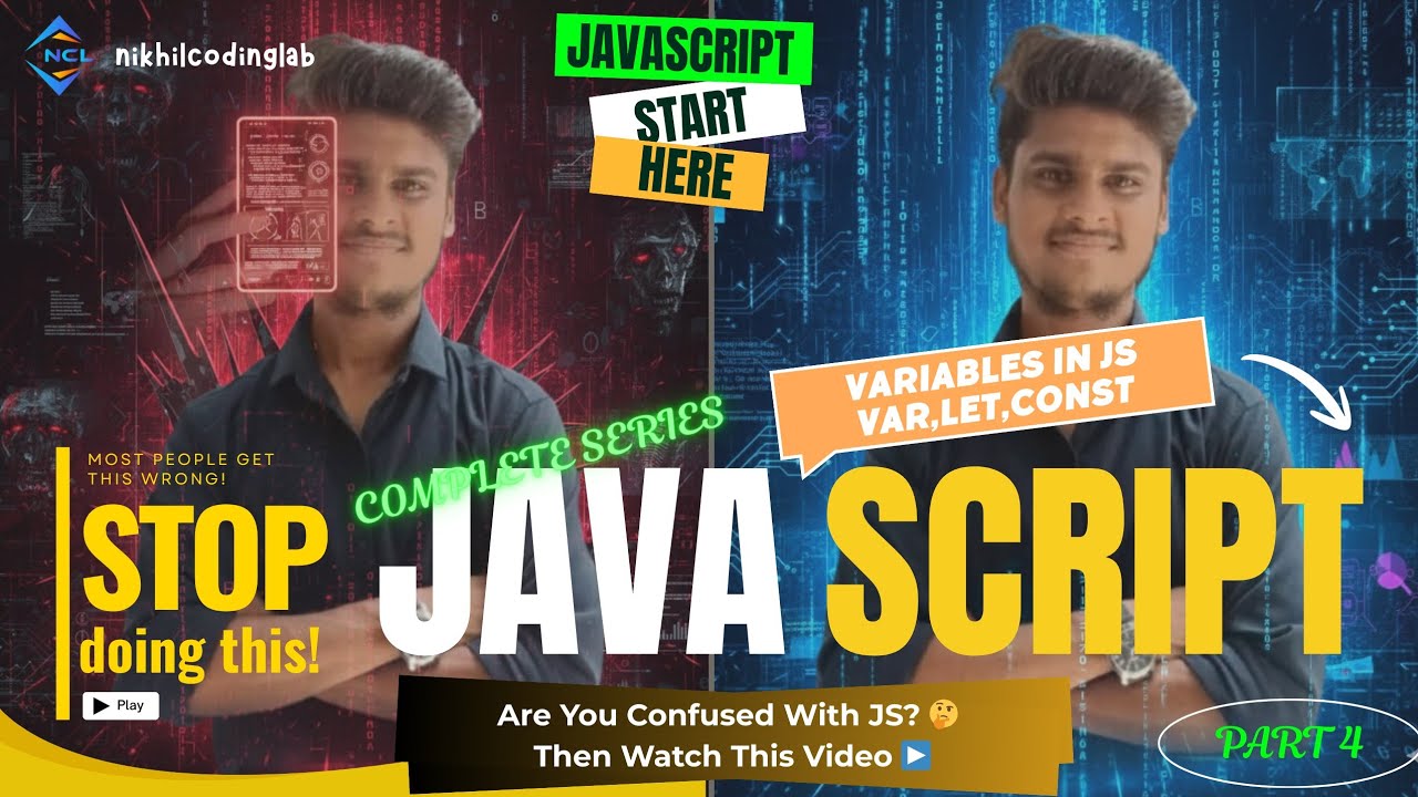 What is variable || var, let, const || PART 4 || bar tha to keu let , const laya gaya 