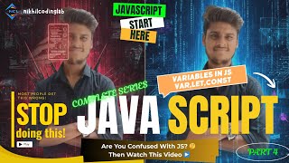 What is variable || var, let, const || PART 4 || bar tha to keu let , const laya gaya 