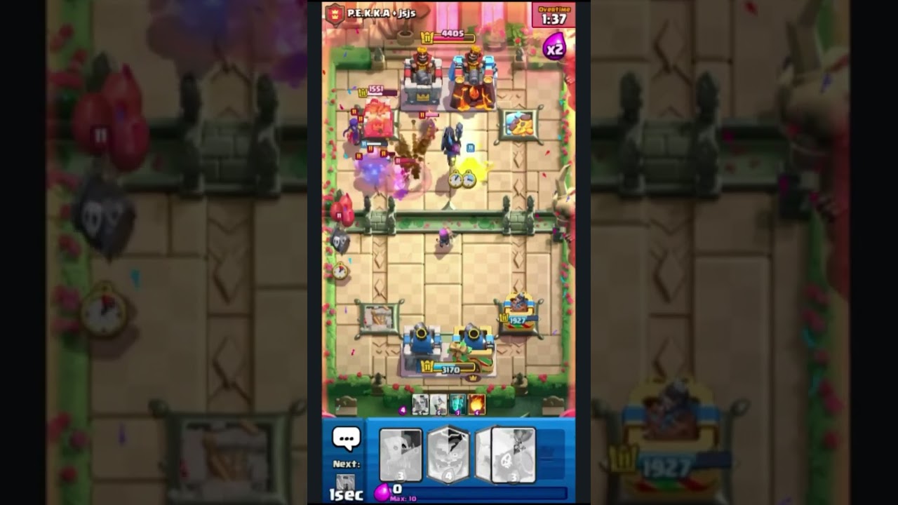 Part 6 of 2v2 with a random deck 2/2 #clashroyale #supercell #gaming