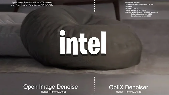 Revolutionize Your Renderings with Intel's Open Image Denoiser!
