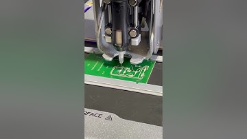 Printing conductive ink on double-sided #pcb