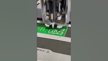 Printing conductive ink on double-sided #pcb